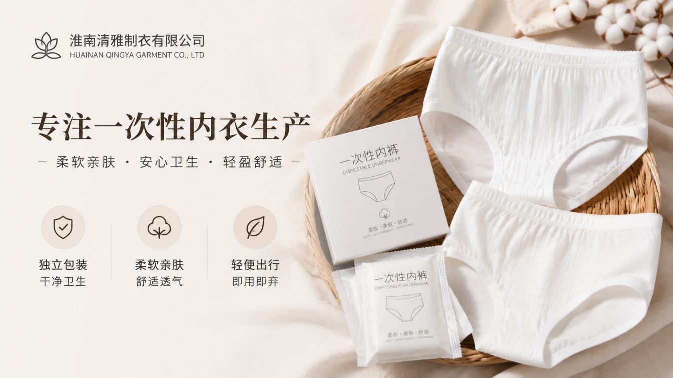 开封为多渠道提供日抛内衣方案