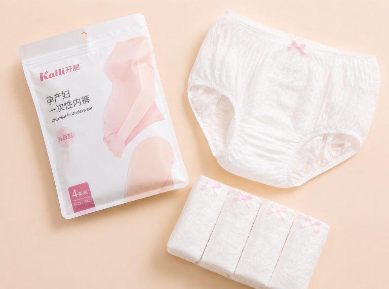 开封纯棉高腰孕妇一次性内裤